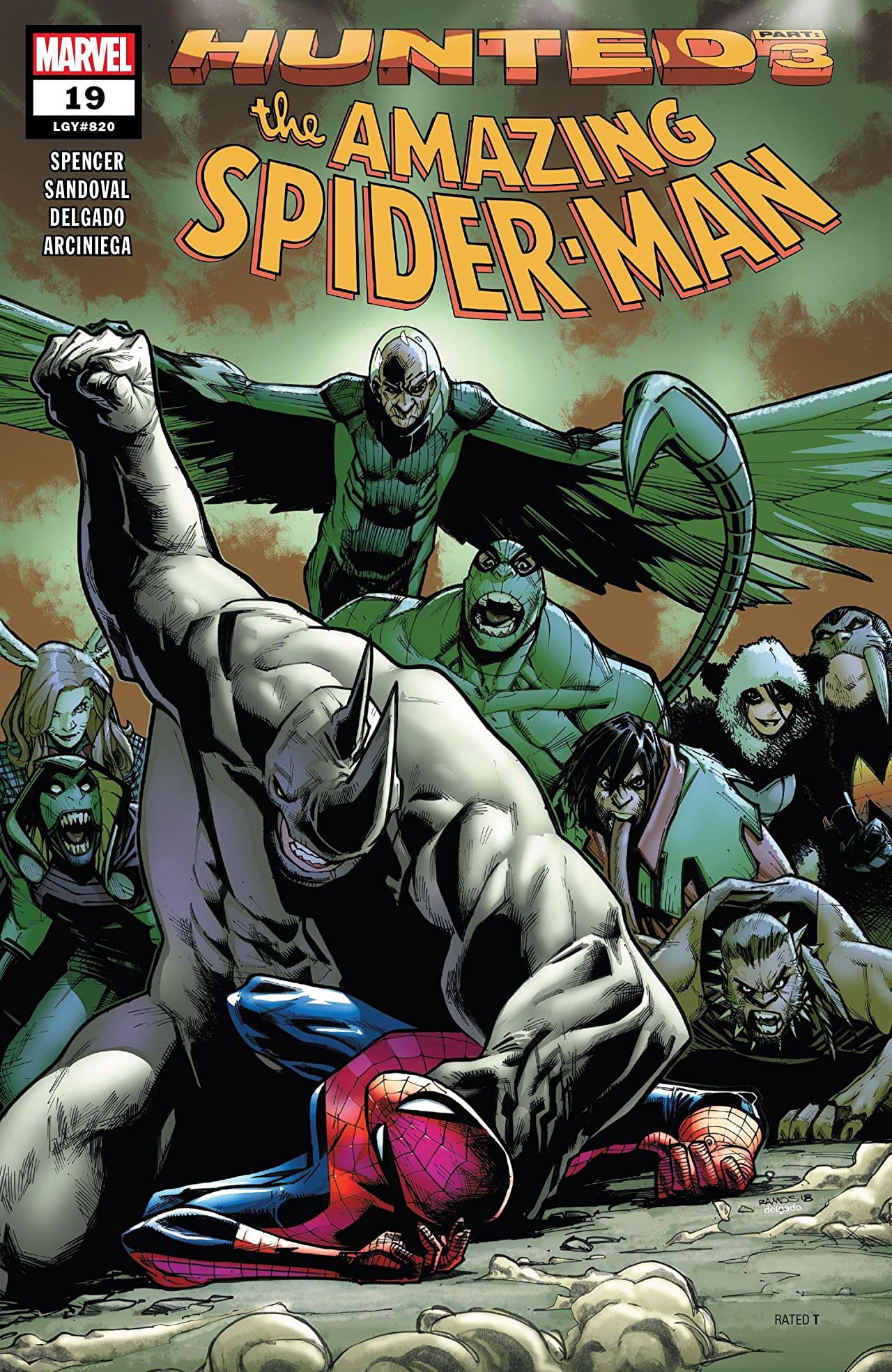 The Amazing Spider-Man #19 cover