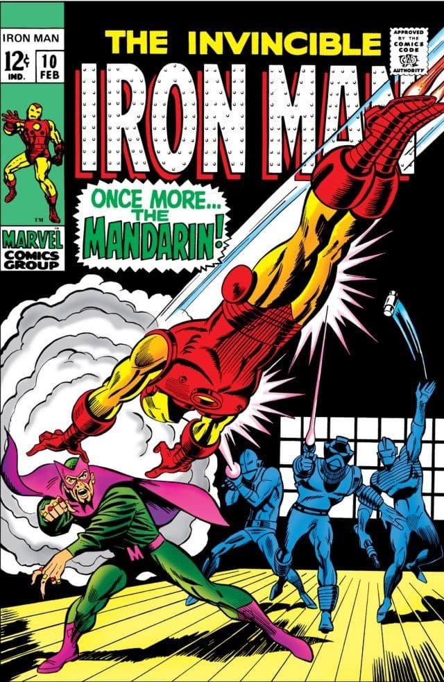 Iron Man #10 cover