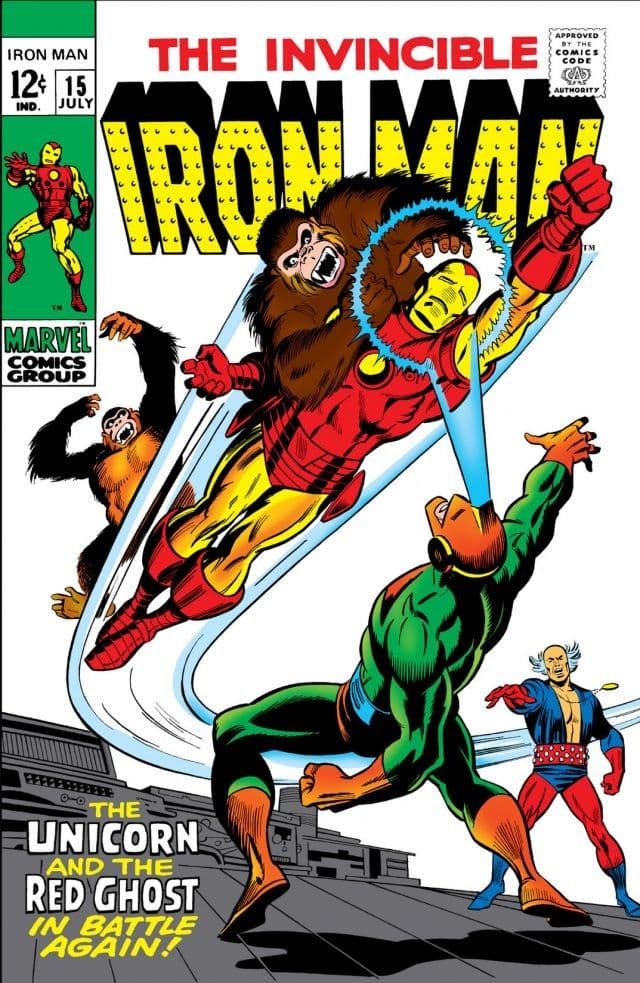 Iron Man #15 cover