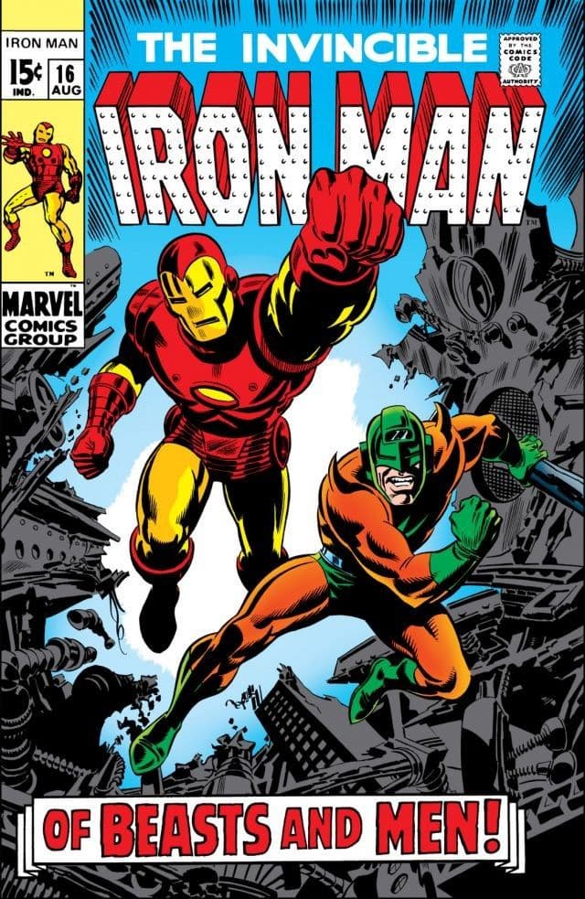 Iron Man #16 cover