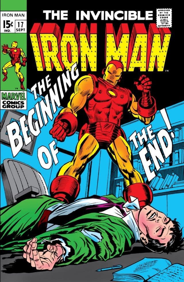 Iron Man #17 cover