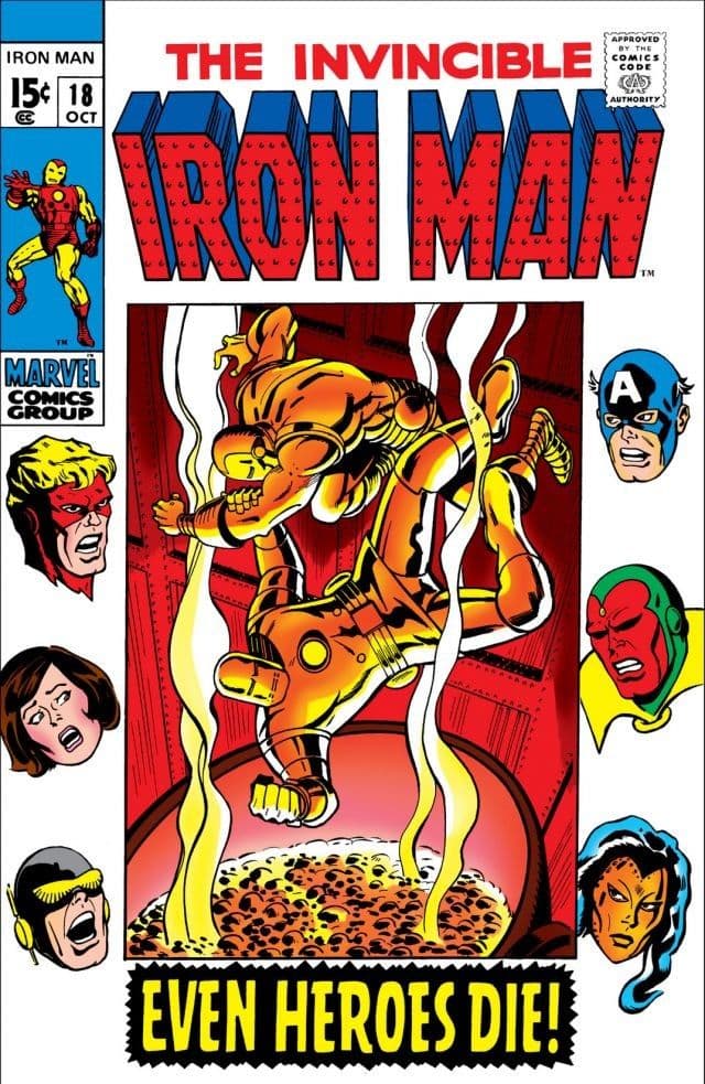 Iron Man #18 cover
