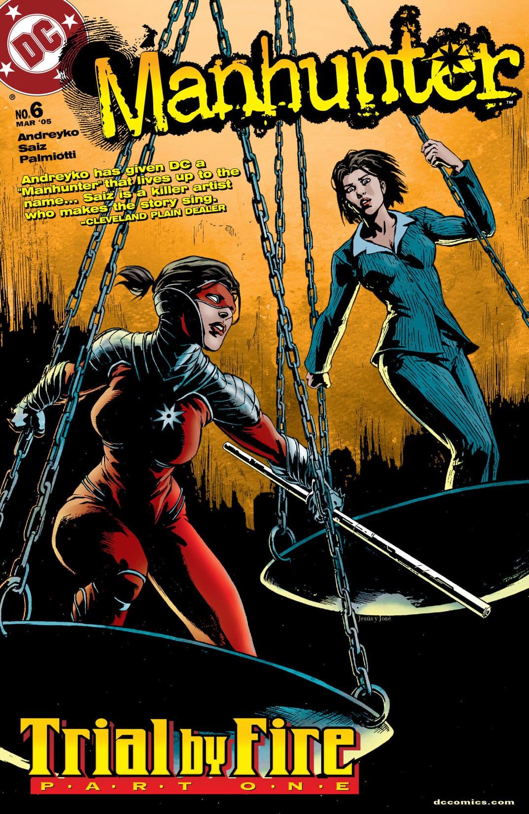 Manhunter #6 cover