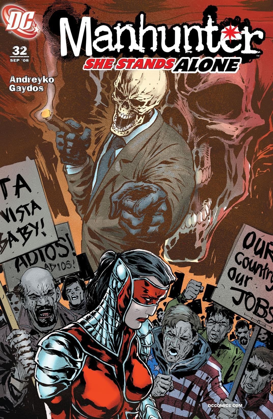 Manhunter #32 cover