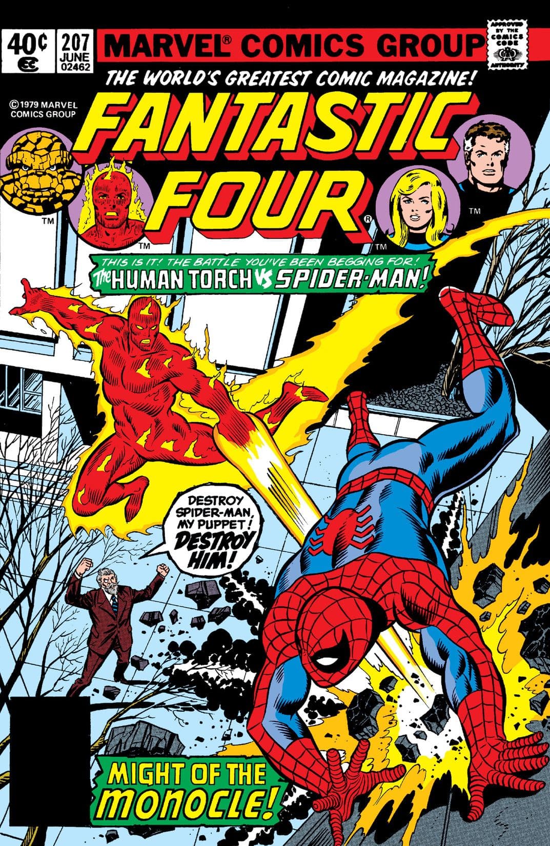 Fantastic Four #207 cover