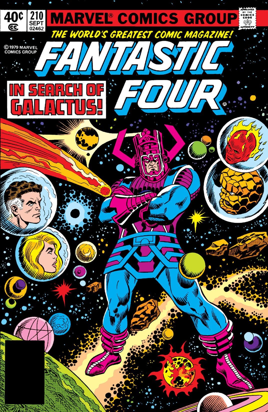 Fantastic Four #210 cover