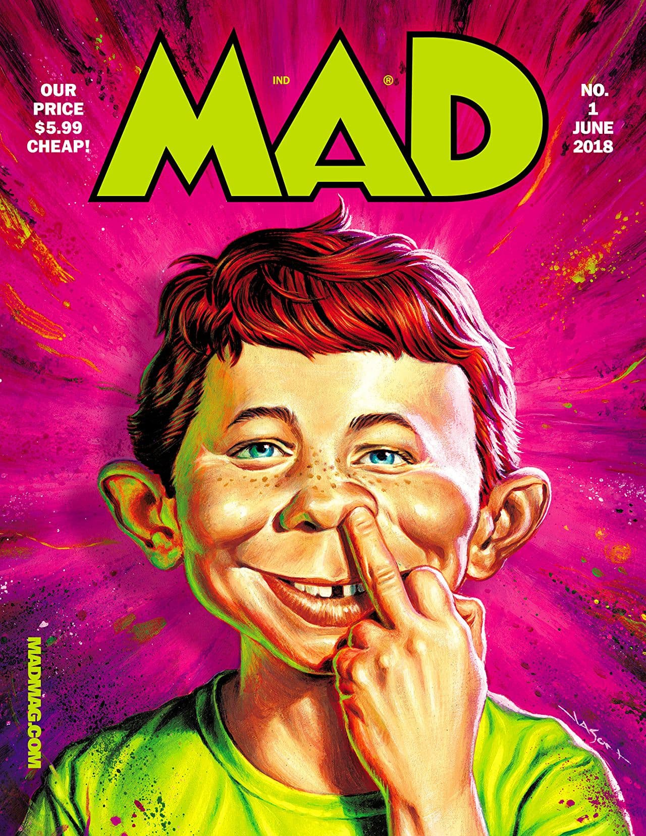 MAD Magazine #1 cover
