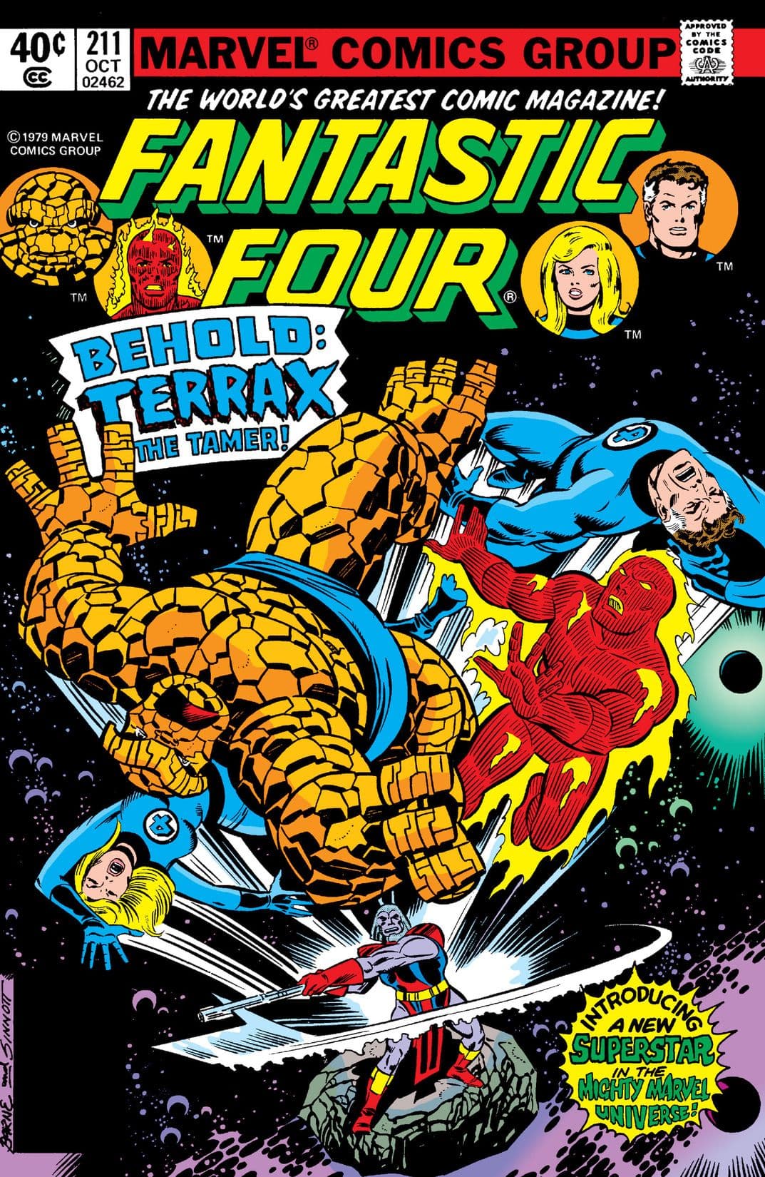 Fantastic Four #211 cover