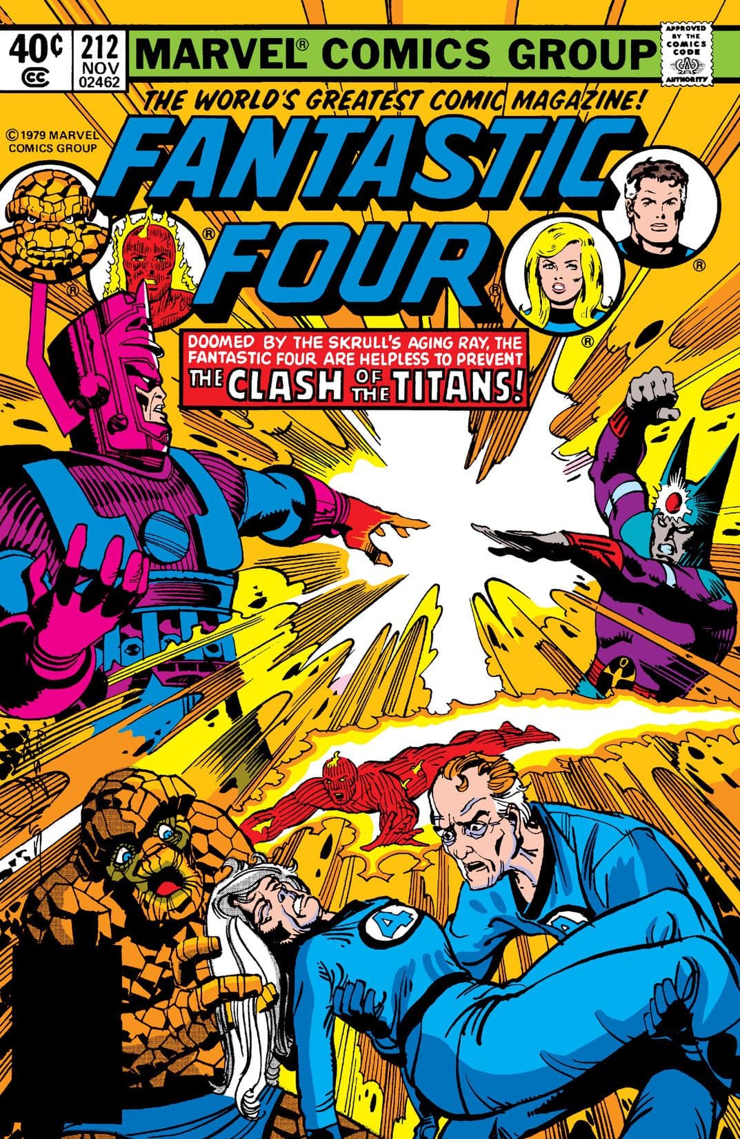 Fantastic Four #212 cover