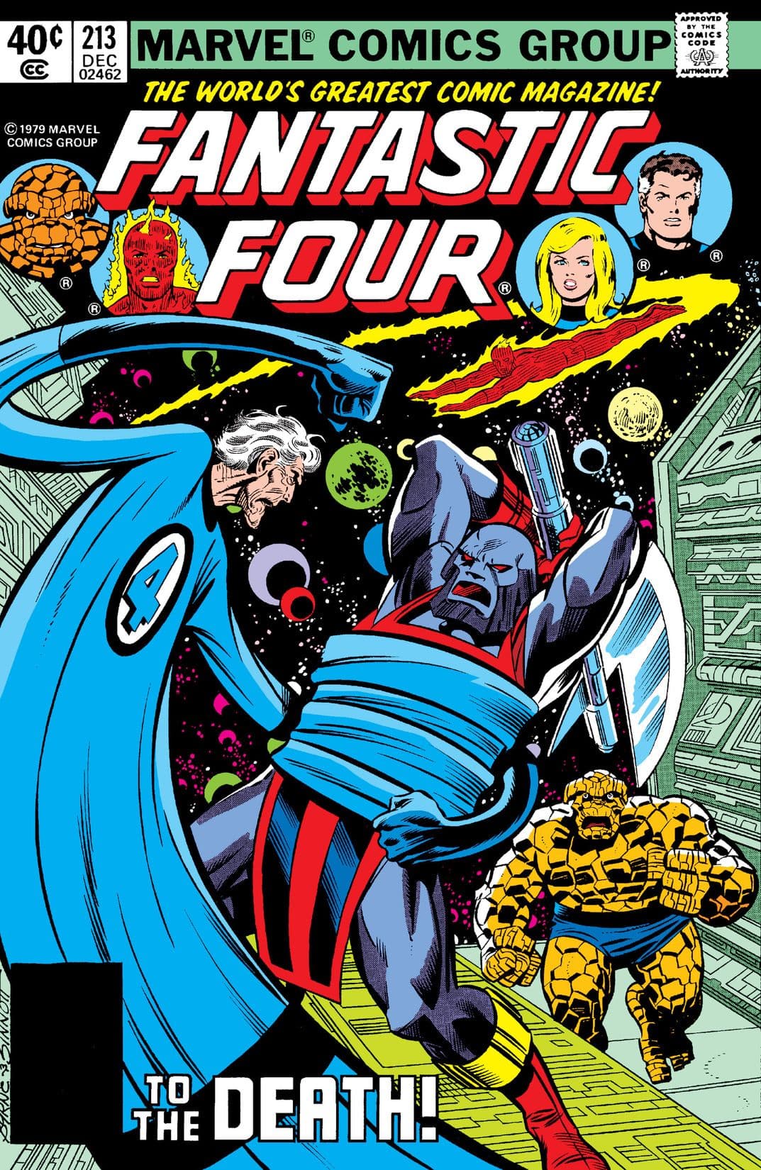Fantastic Four #213 cover