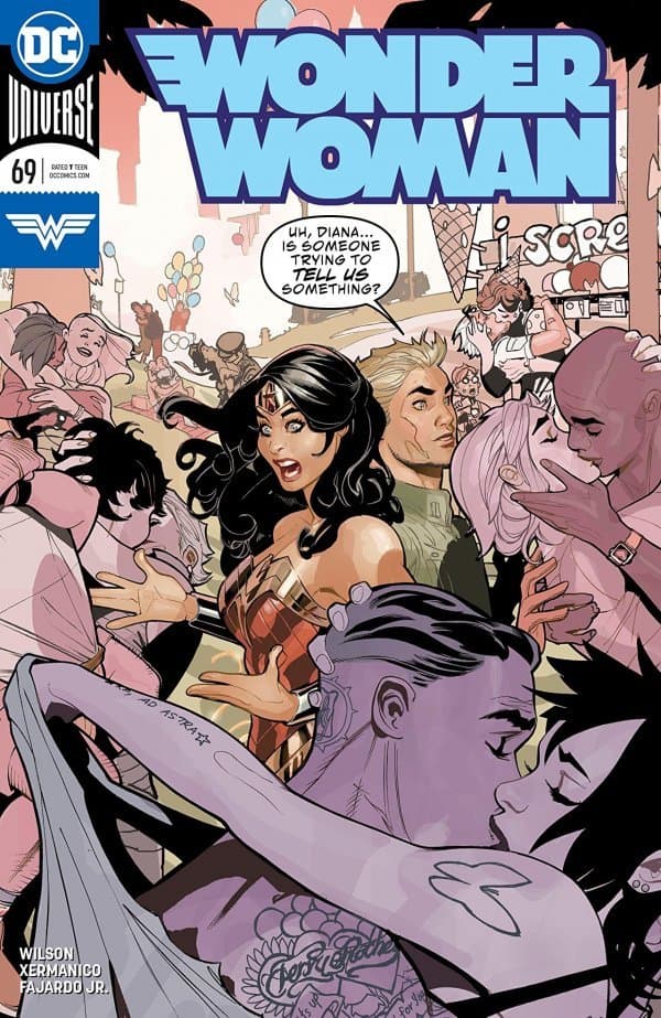 Wonder Woman #69 cover