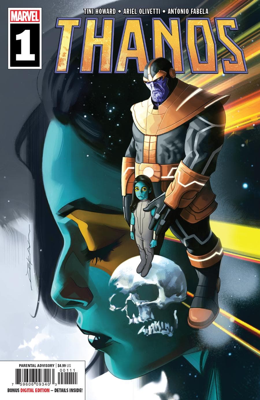 Thanos #1 cover