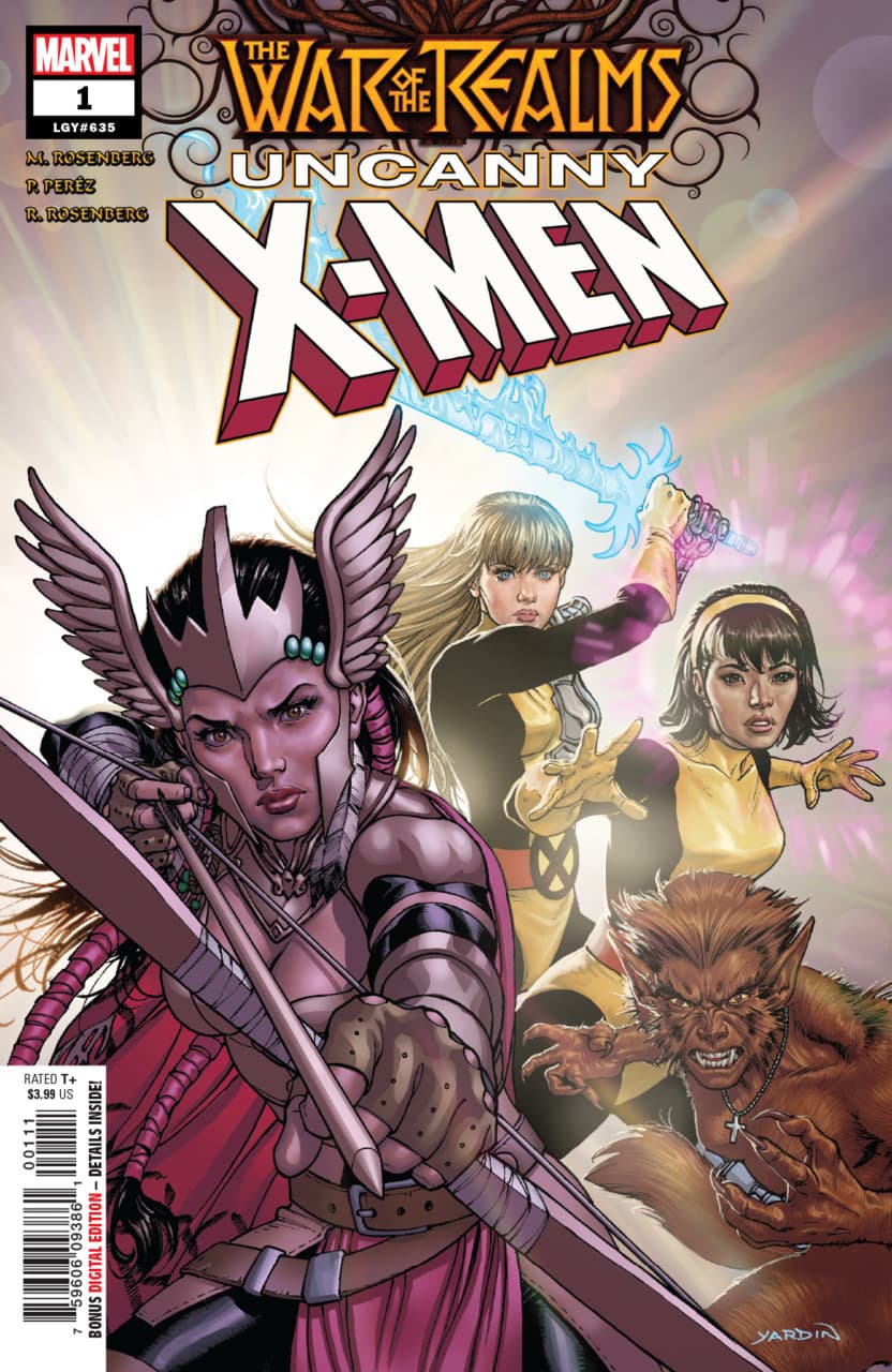 War of the Realms: Uncanny X-Men #1 cover