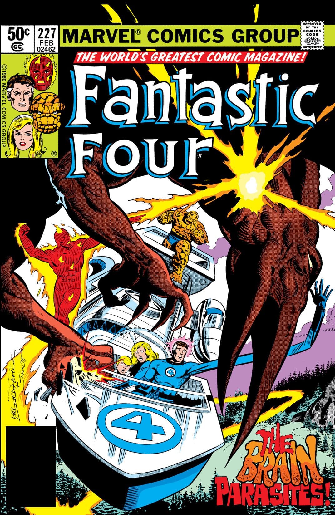 Fantastic Four #227 cover