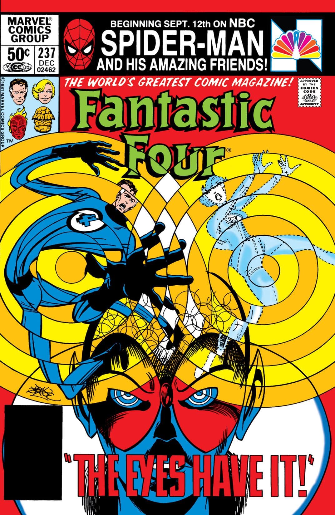 Fantastic Four #237 cover