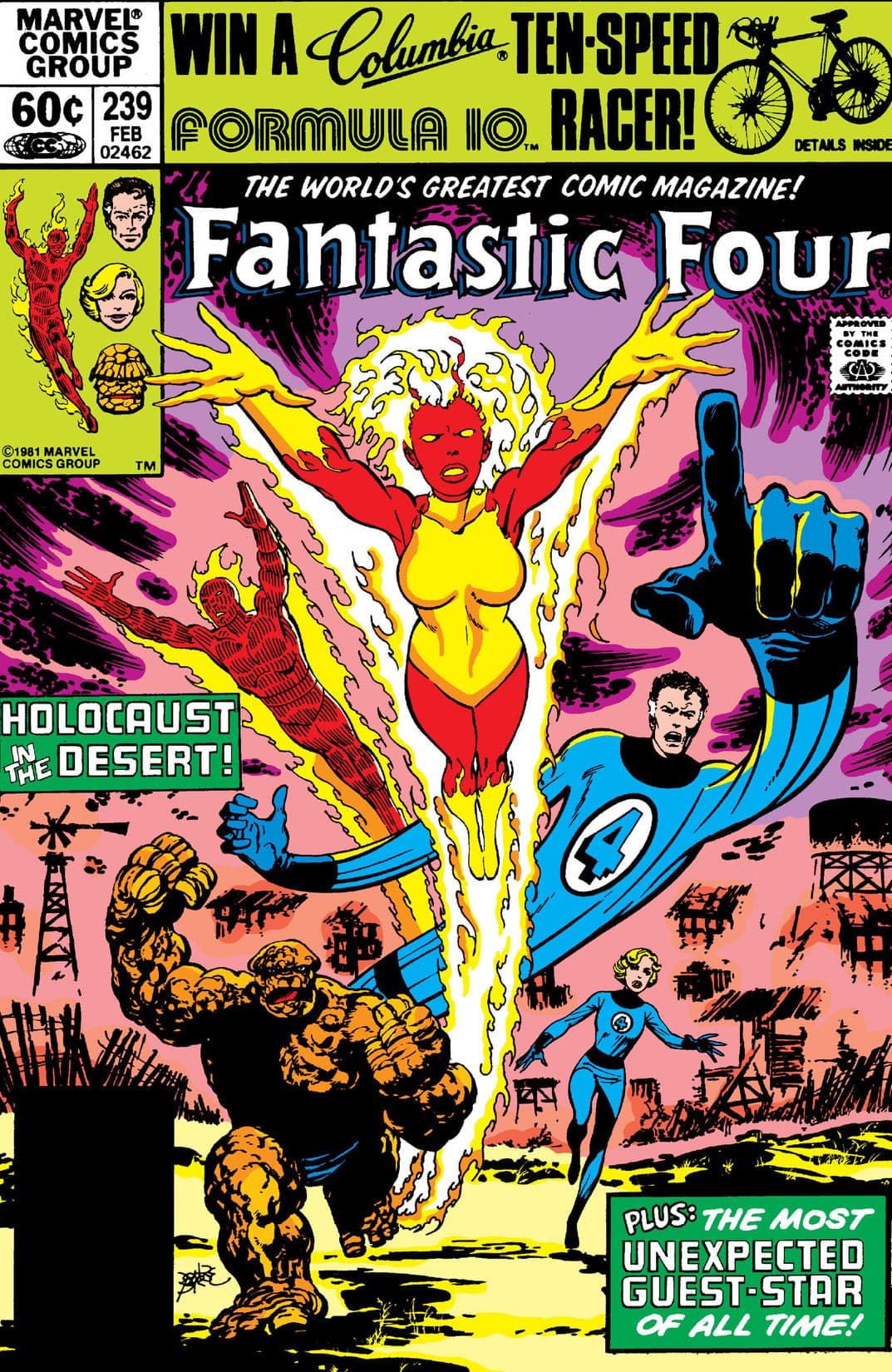 Fantastic Four #239 cover