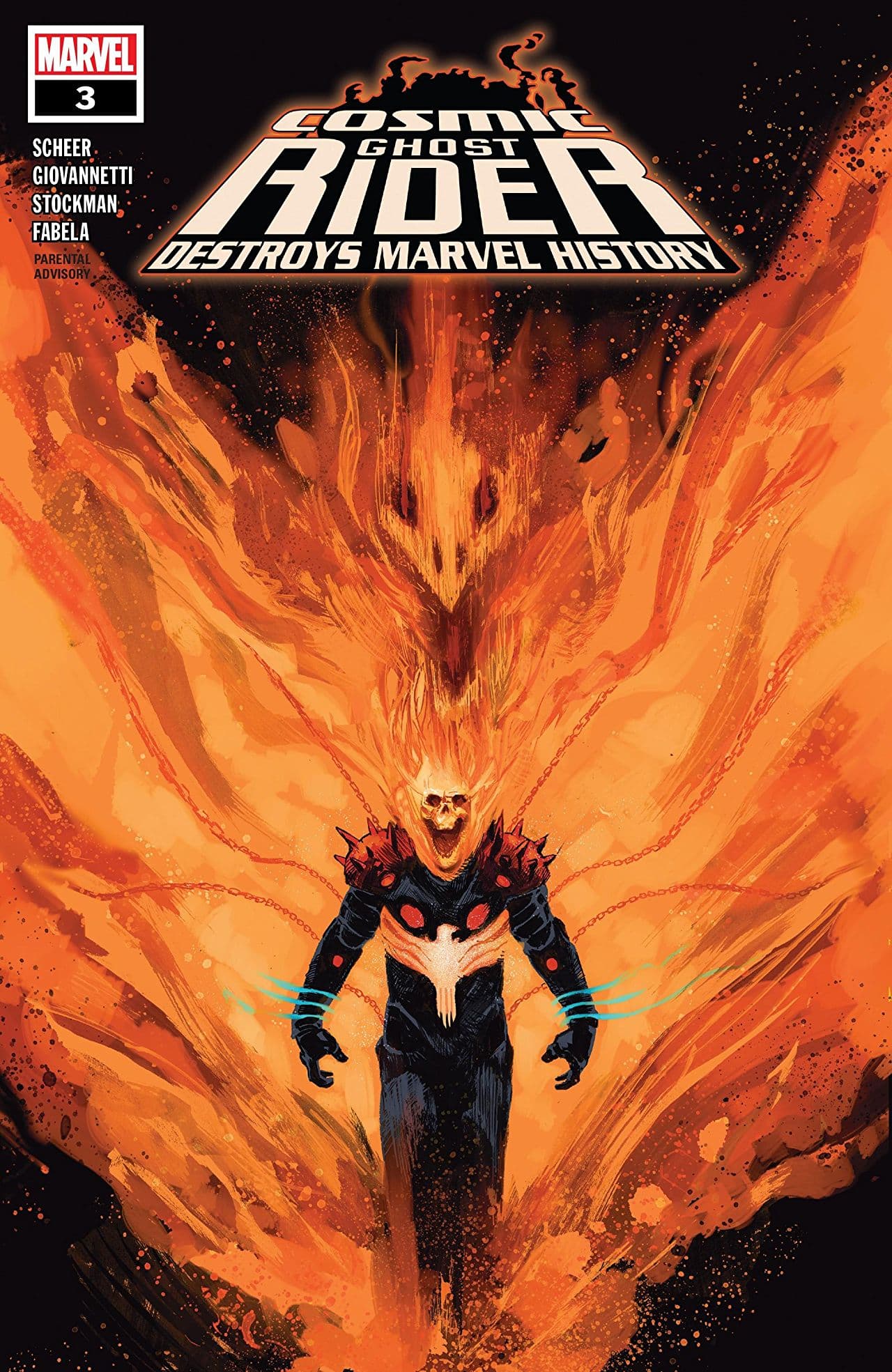 Cosmic Ghost Rider Destroys Marvel History #3 cover