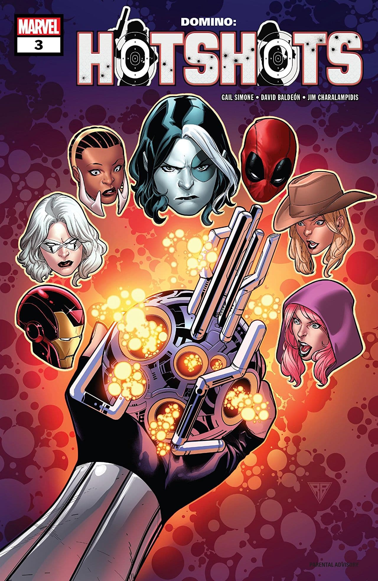Domino: Hotshots #3 cover