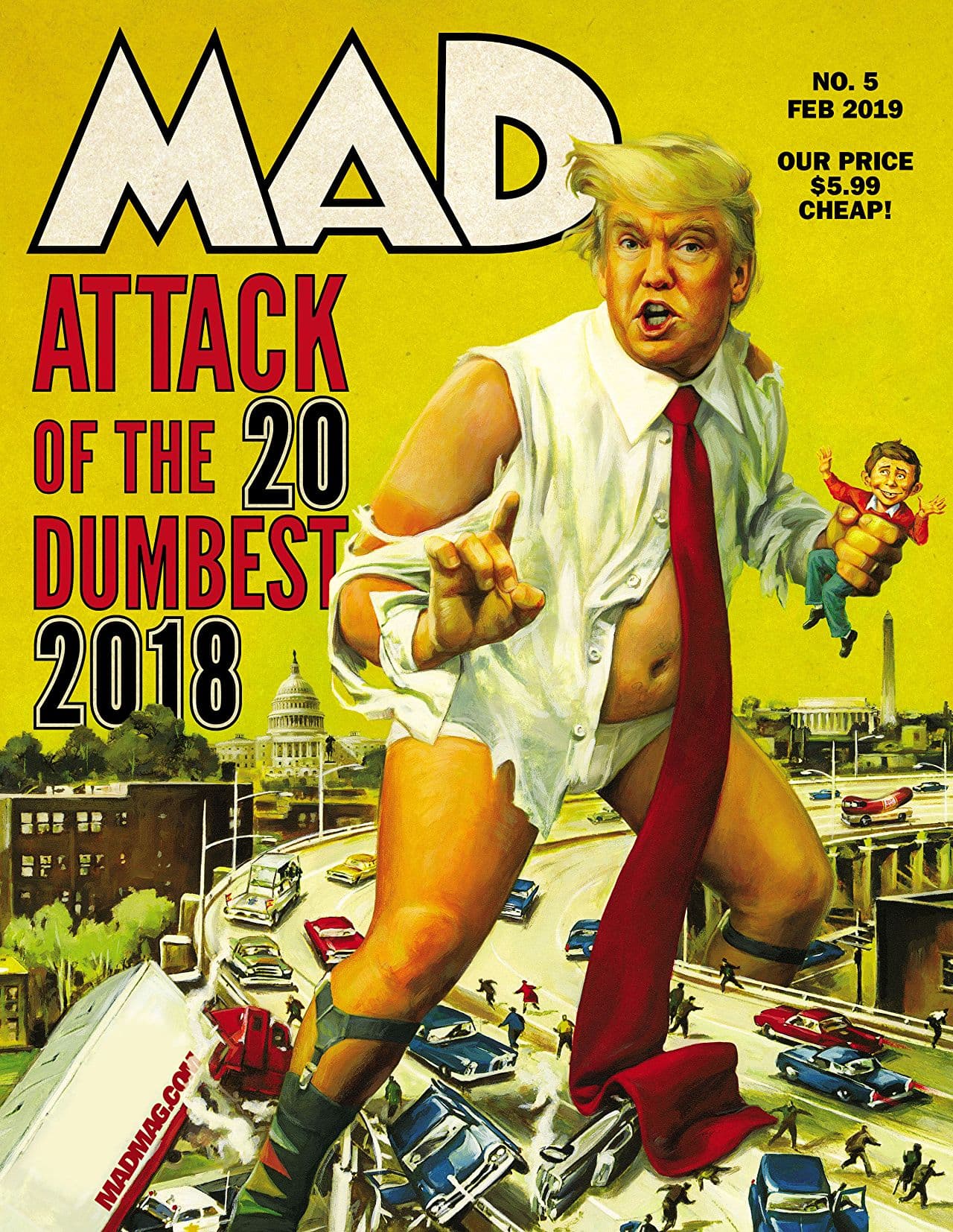 MAD Magazine #5 cover