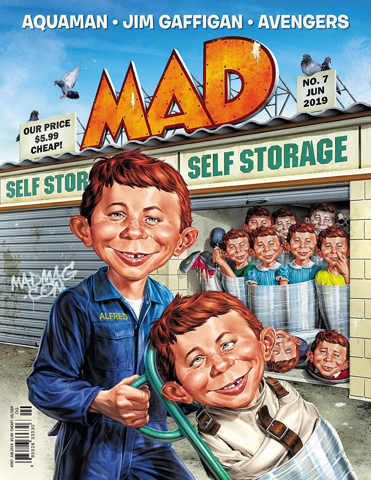 MAD Magazine #7 cover