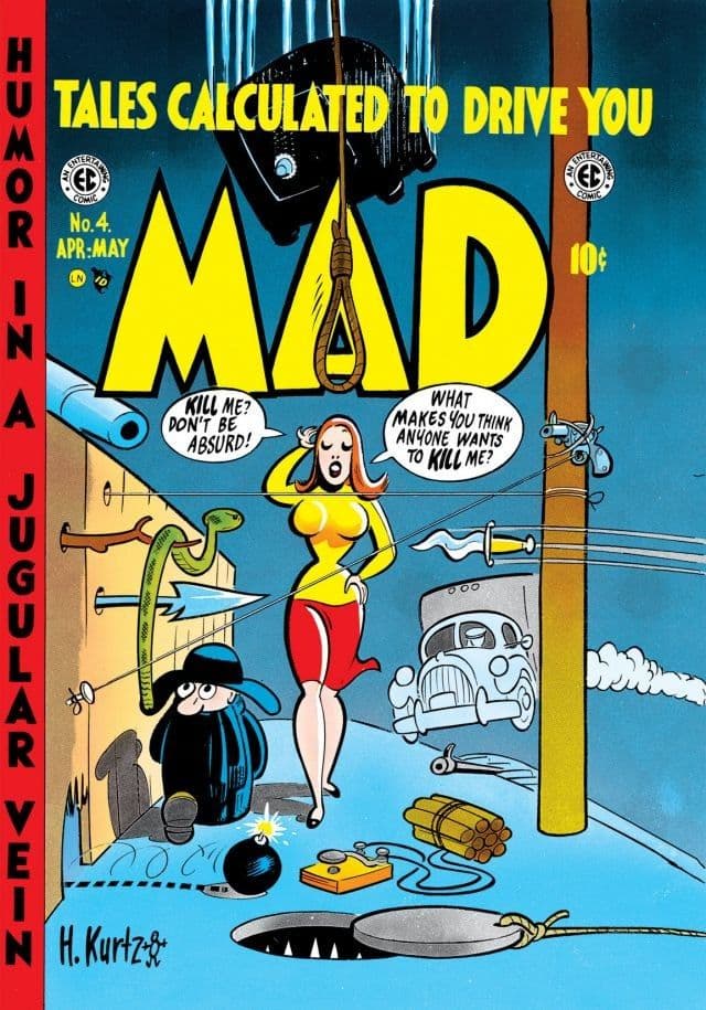 MAD #4 cover