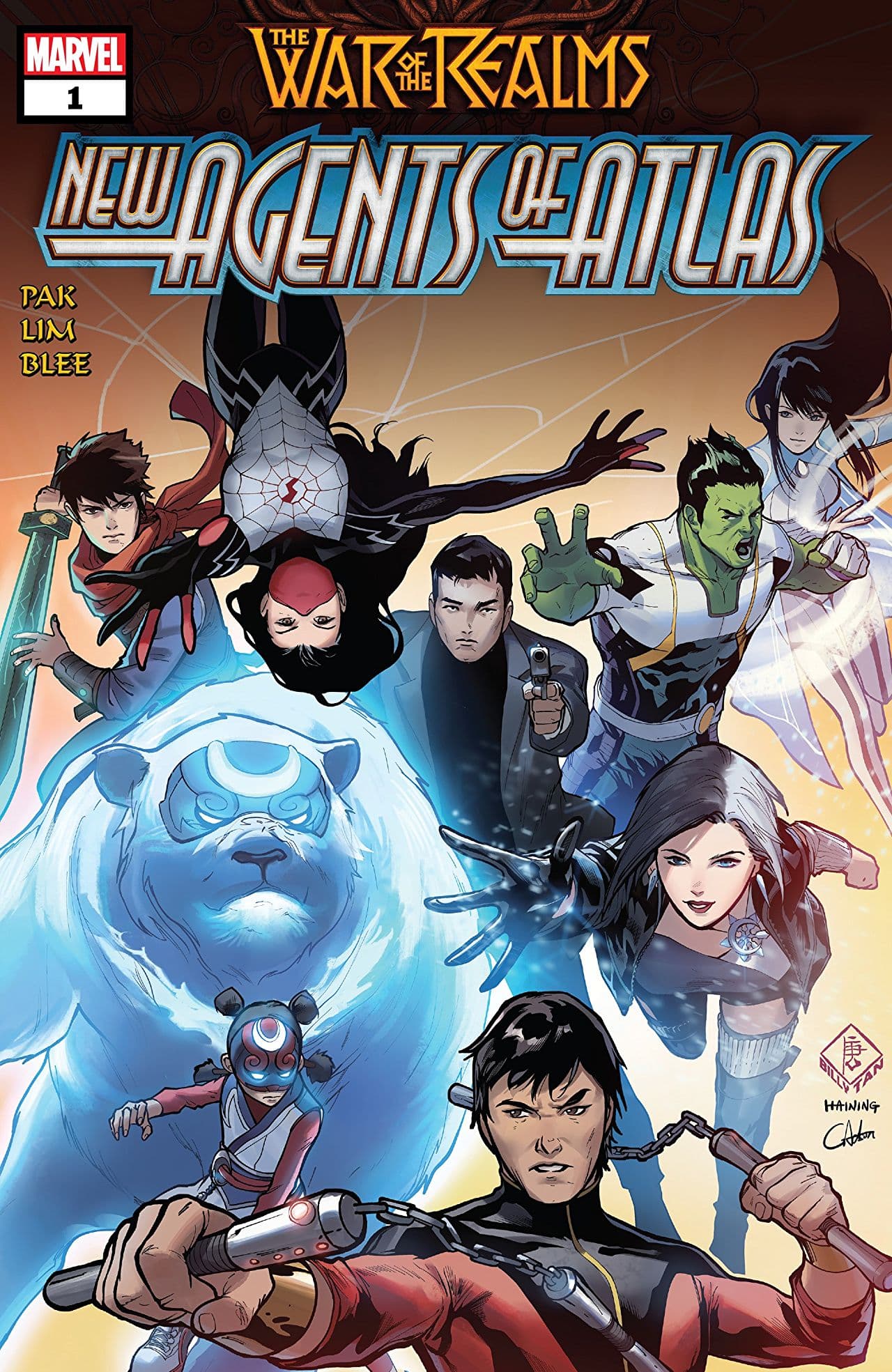 War of the Realms: New Agents of Atlas #1 cover