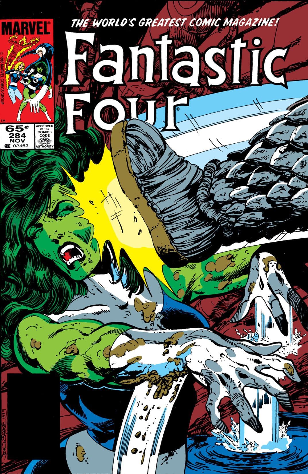 Fantastic Four #284 cover
