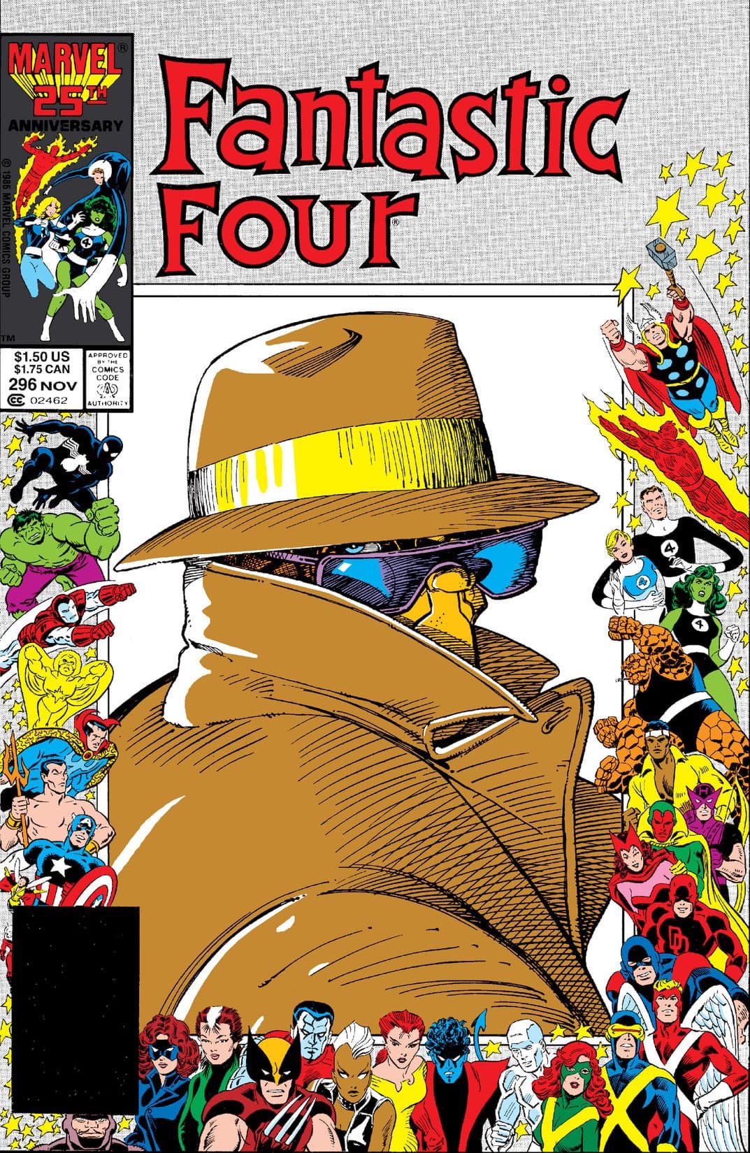 Fantastic Four #296 cover