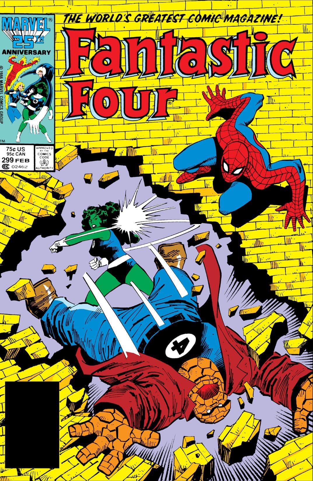Fantastic Four #299 cover