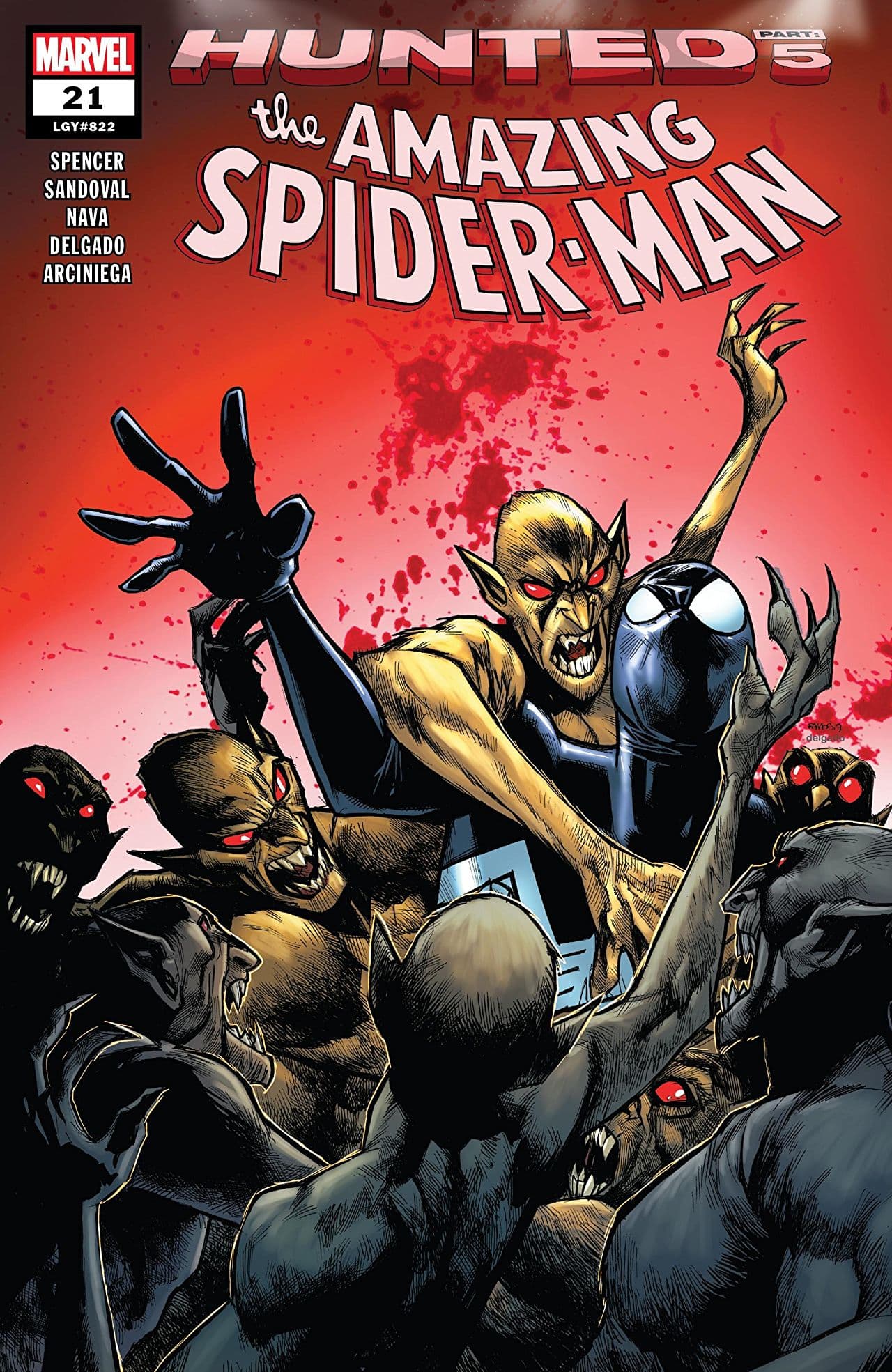The Amazing Spider-Man #21 cover