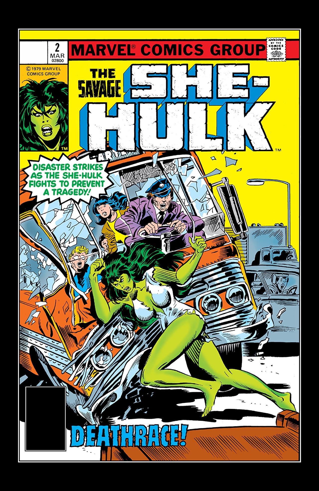 The Savage She-Hulk #2 cover