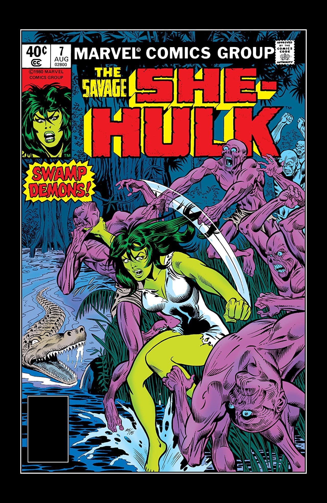 The Savage She-Hulk #7 cover