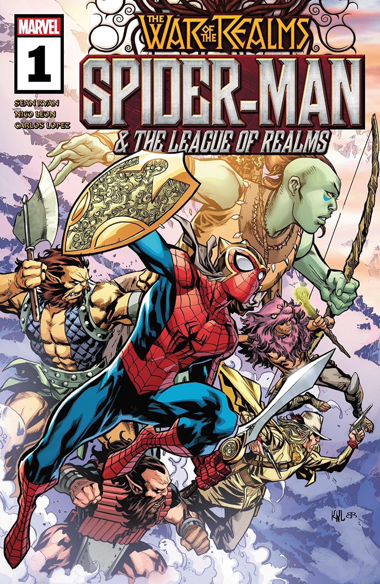 Spider-Man & the League of Realms cover — © Marvel Comics