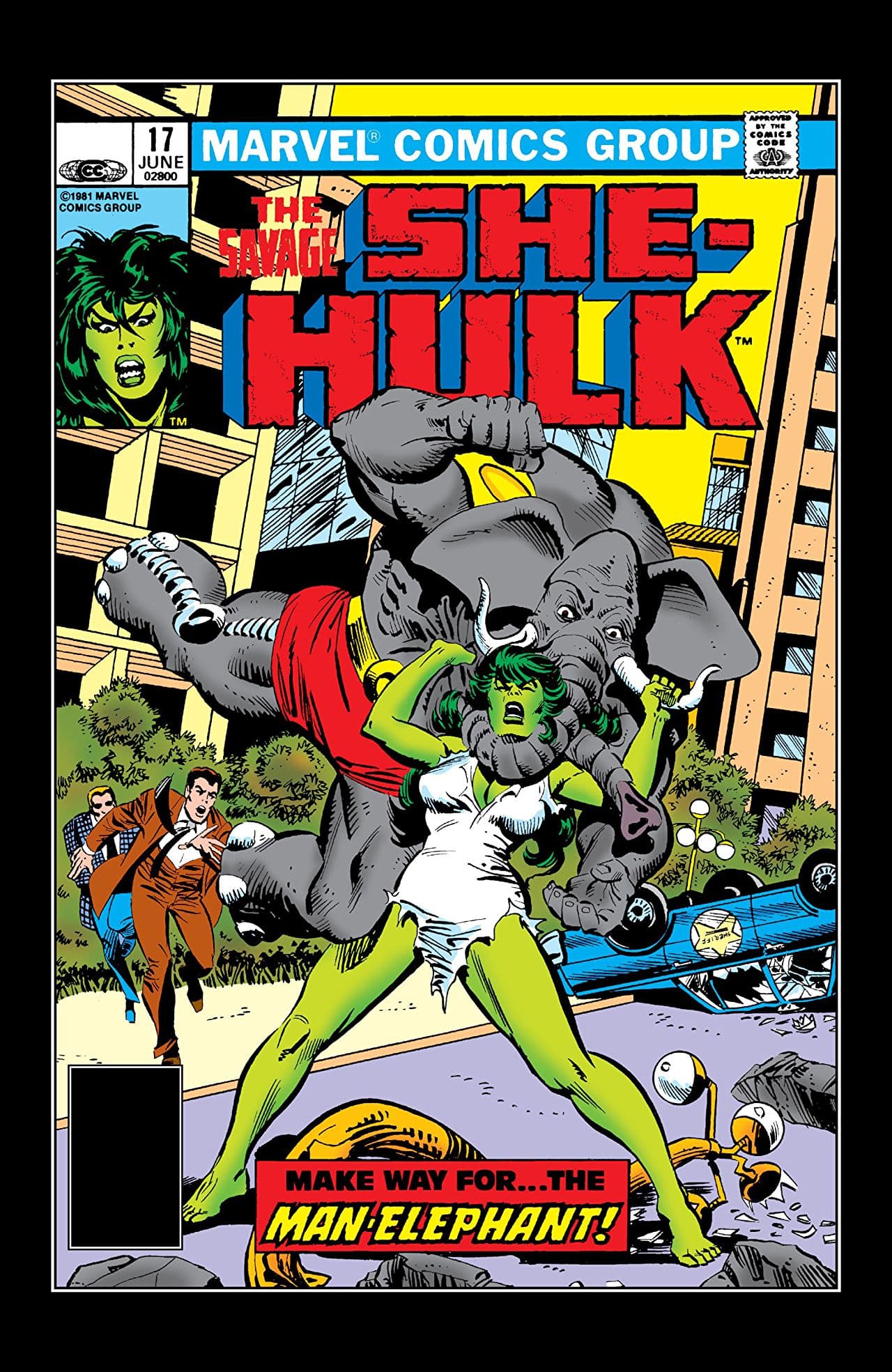 The Savage She-Hulk #17 cover