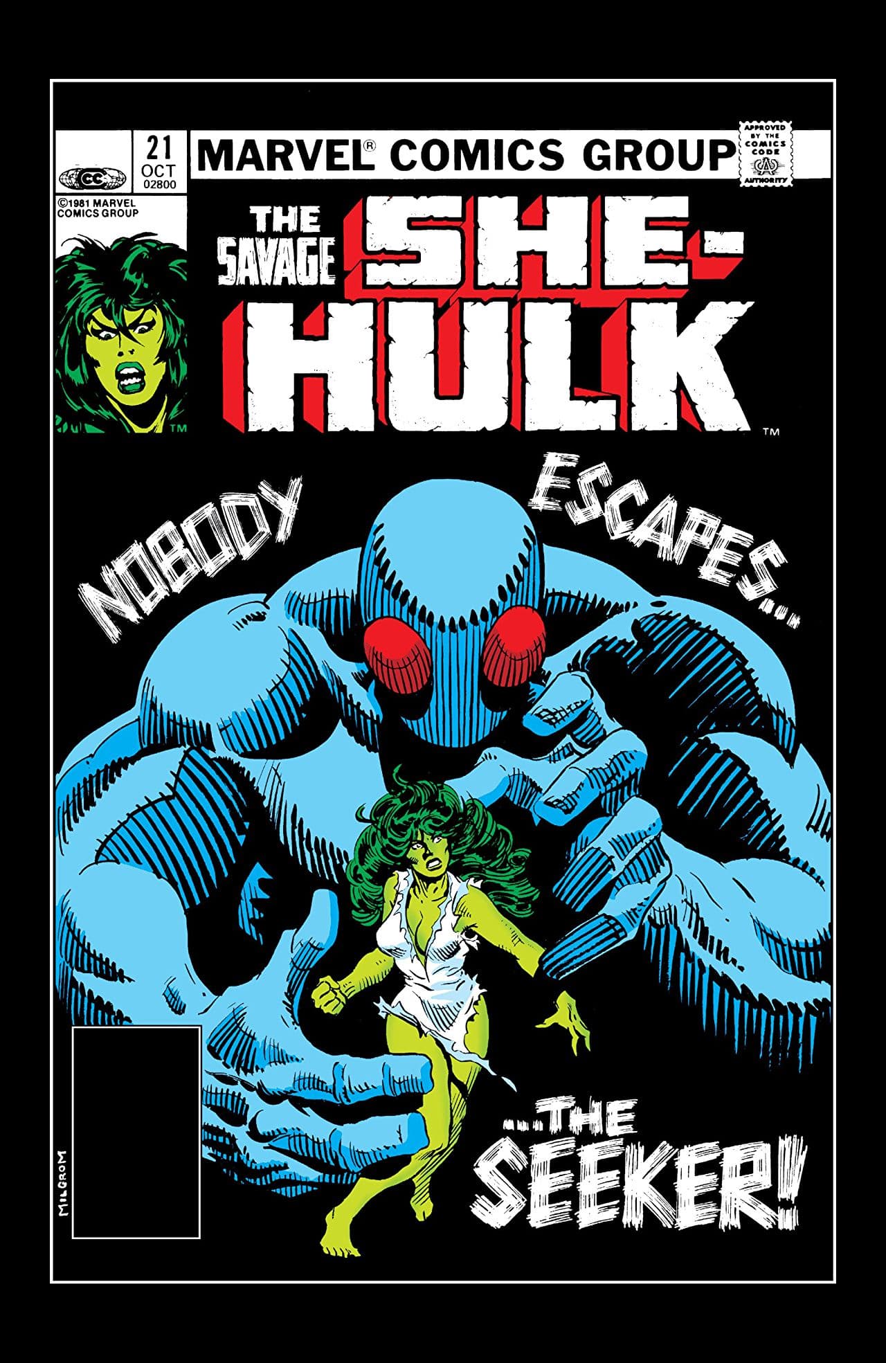 The Savage She-Hulk #21 cover