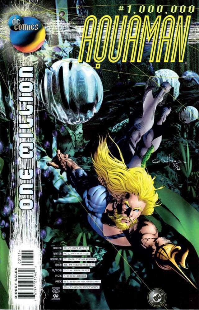 Aquaman #1000000 cover