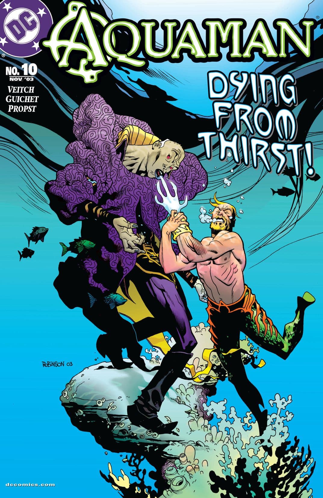 Aquaman #10 cover