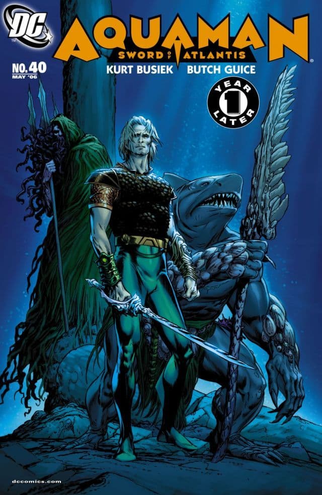Aquaman: Sword of Atlantis #40 cover