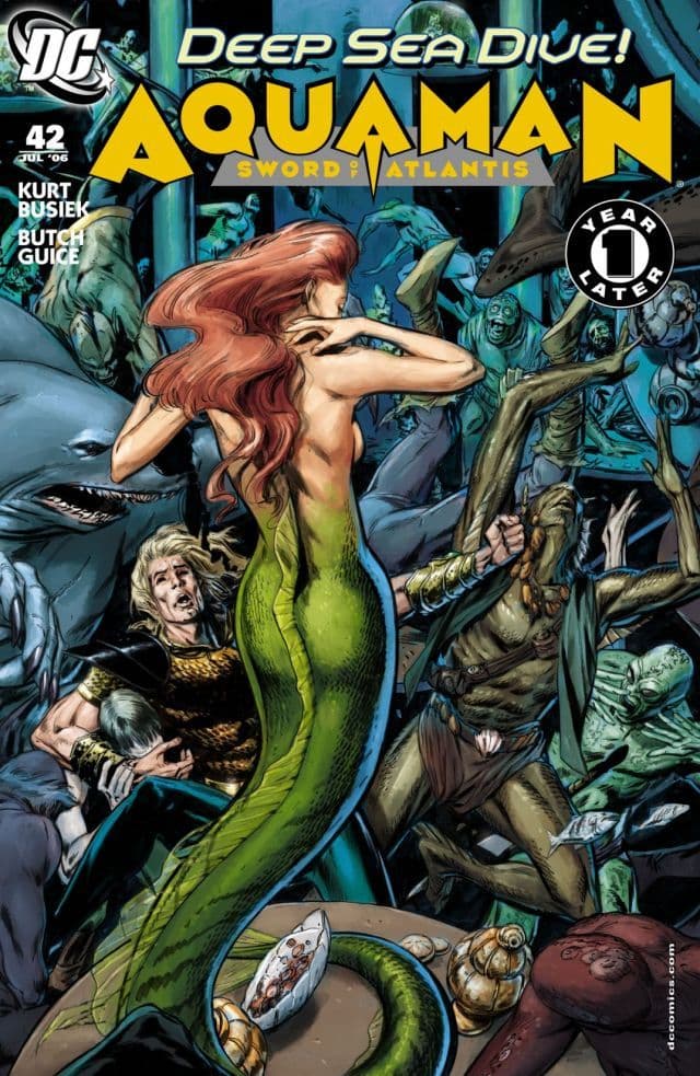 Aquaman: Sword of Atlantis #42 cover
