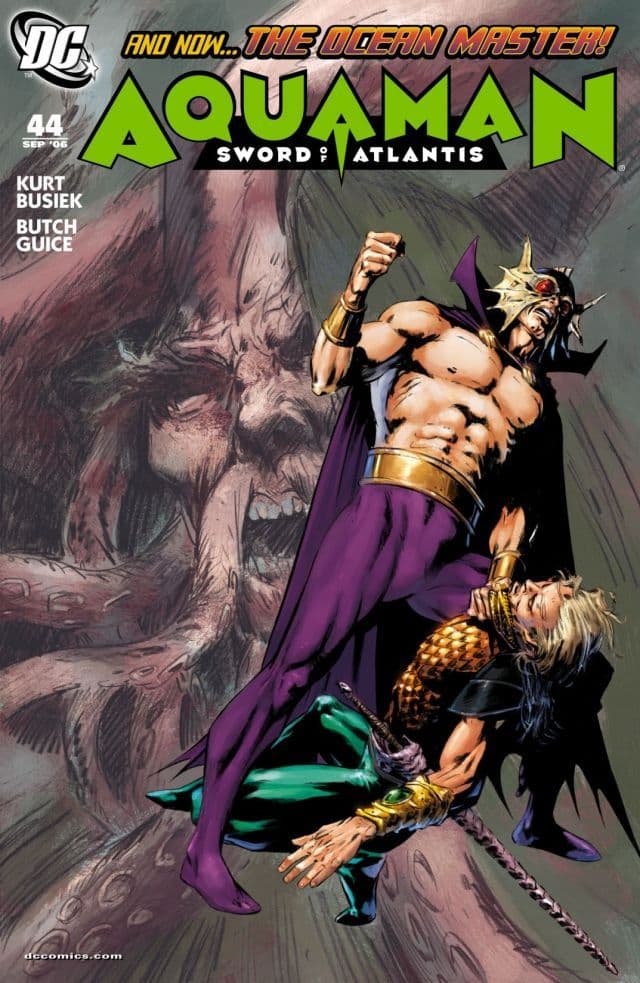 Aquaman: Sword of Atlantis #44 cover