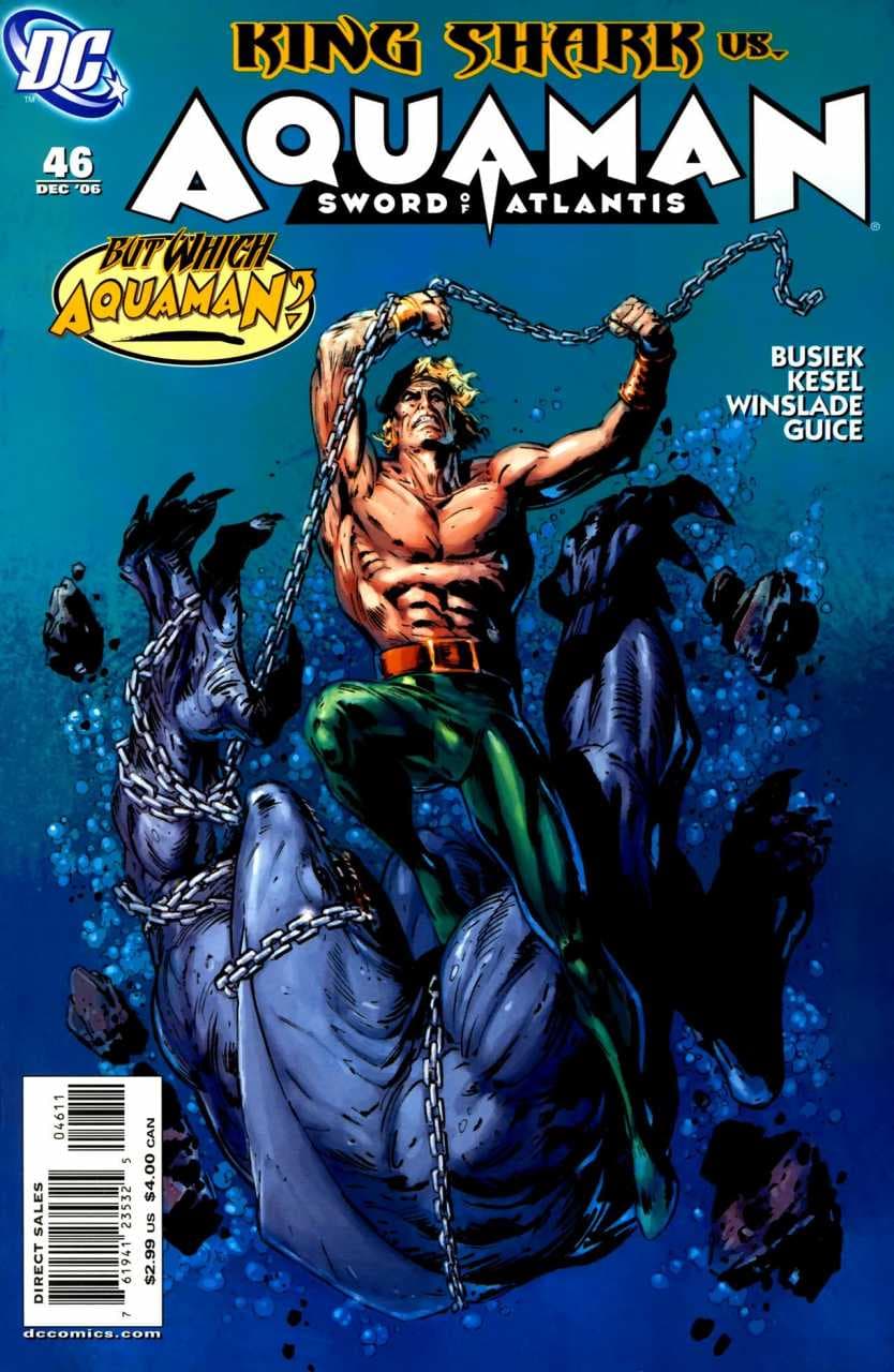 Aquaman: Sword of Atlantis #46 cover