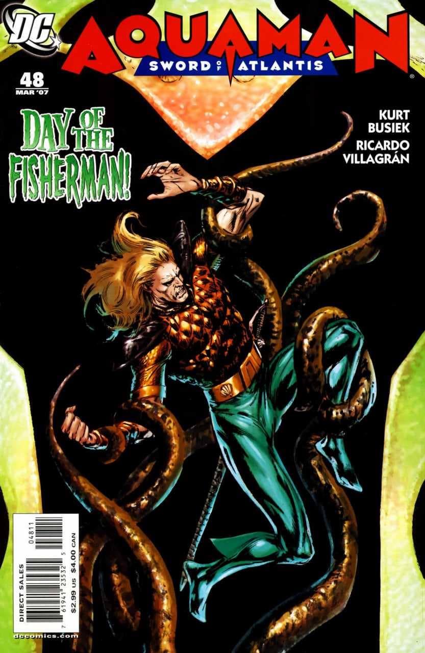 Aquaman: Sword of Atlantis #48 cover