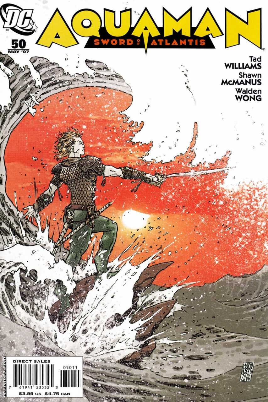 Aquaman: Sword of Atlantis #50 cover