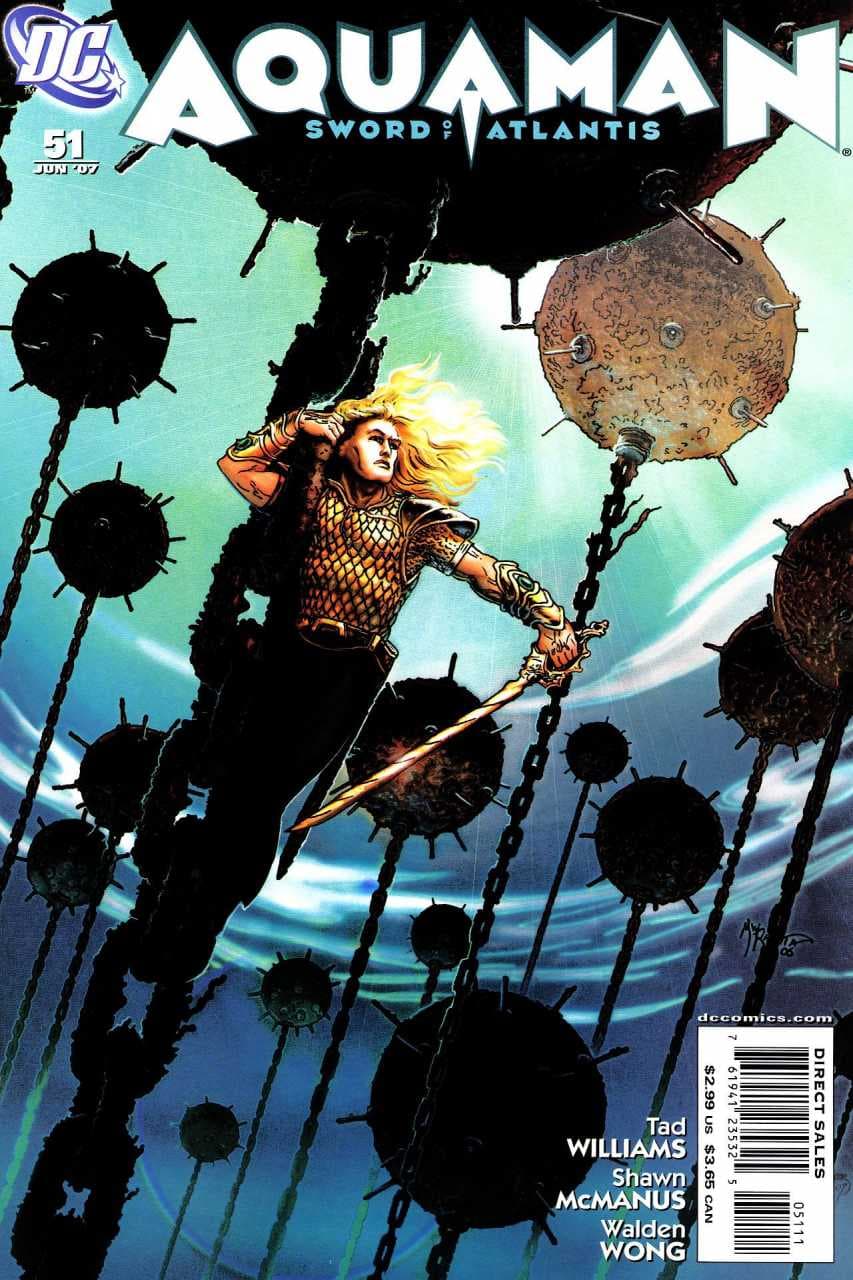 Aquaman: Sword of Atlantis #51 cover