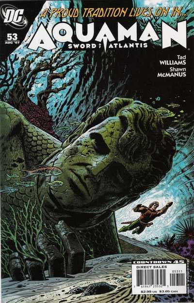 Aquaman: Sword of Atlantis #53 cover