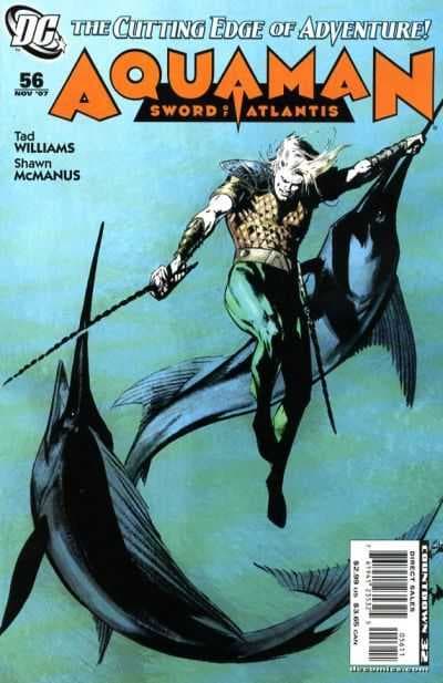 Aquaman: Sword of Atlantis #56 cover