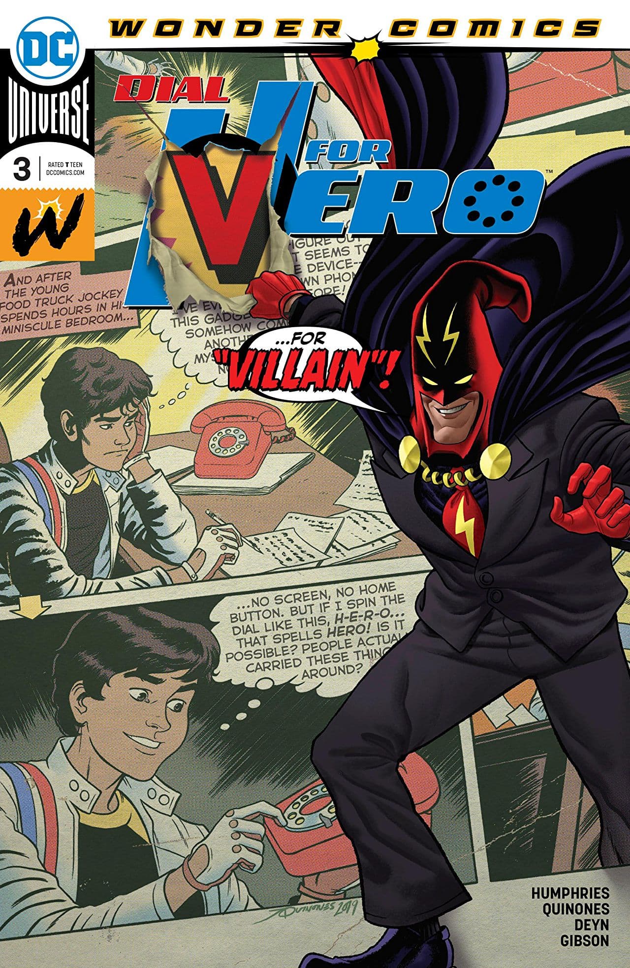 Dial H for Hero #3 cover