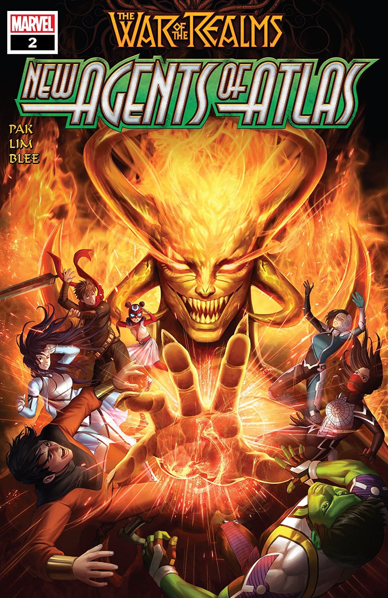 War of the Realms: New Agents of Atlas #2 cover