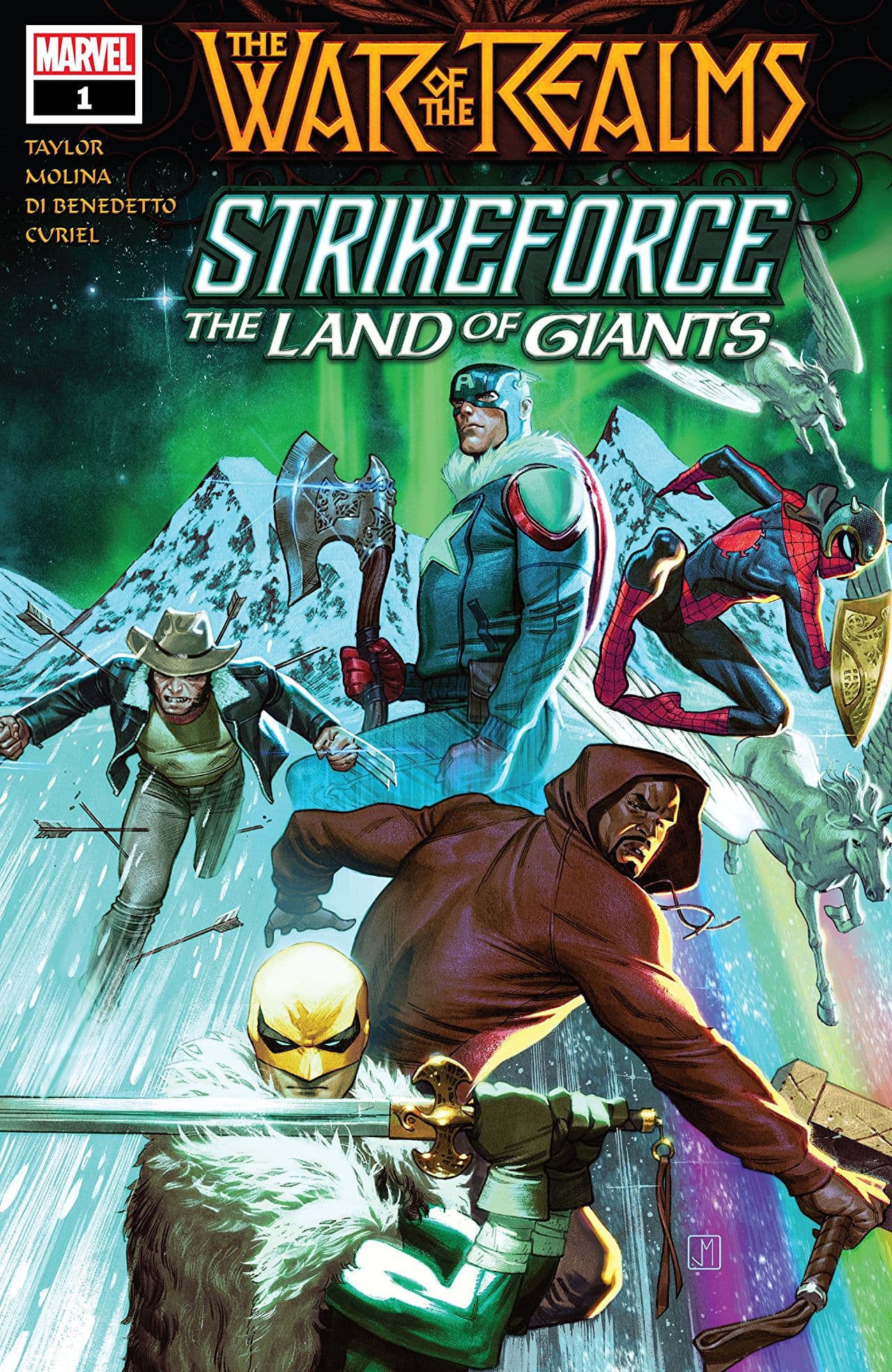 War of the Realms Strikeforce: The Land of Giants #1 cover