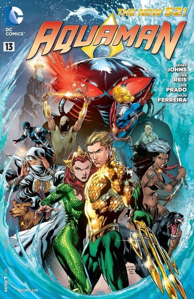 Aquaman #13 cover